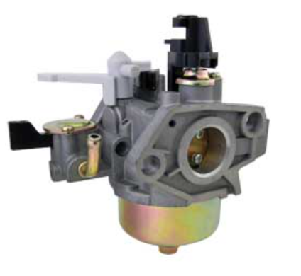 Mechanical engine part on a white background