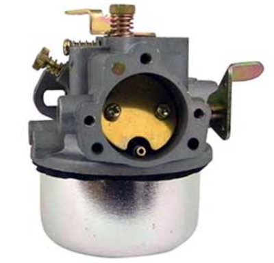 Carburetor on a white background